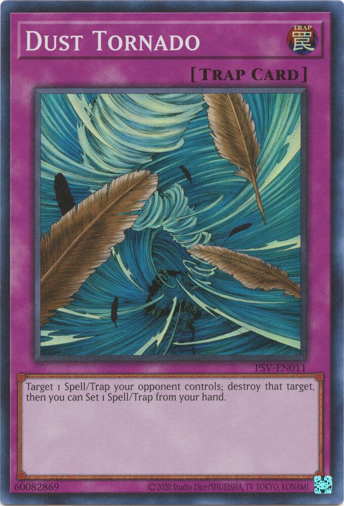 Dust Tornado PSV-EN011 card from Pharaoh's Servant (25th Anniversary Edition)