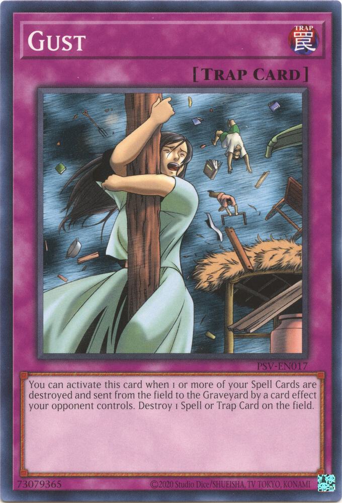 Gust PSV-EN017 card from Pharaoh's Servant (25th Anniversary Edition)