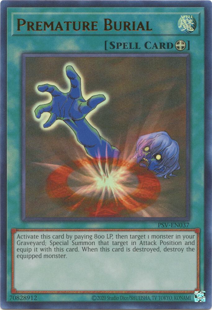 Premature Burial PSV-EN037 card from Pharaoh's Servant (25th Anniversary Edition)