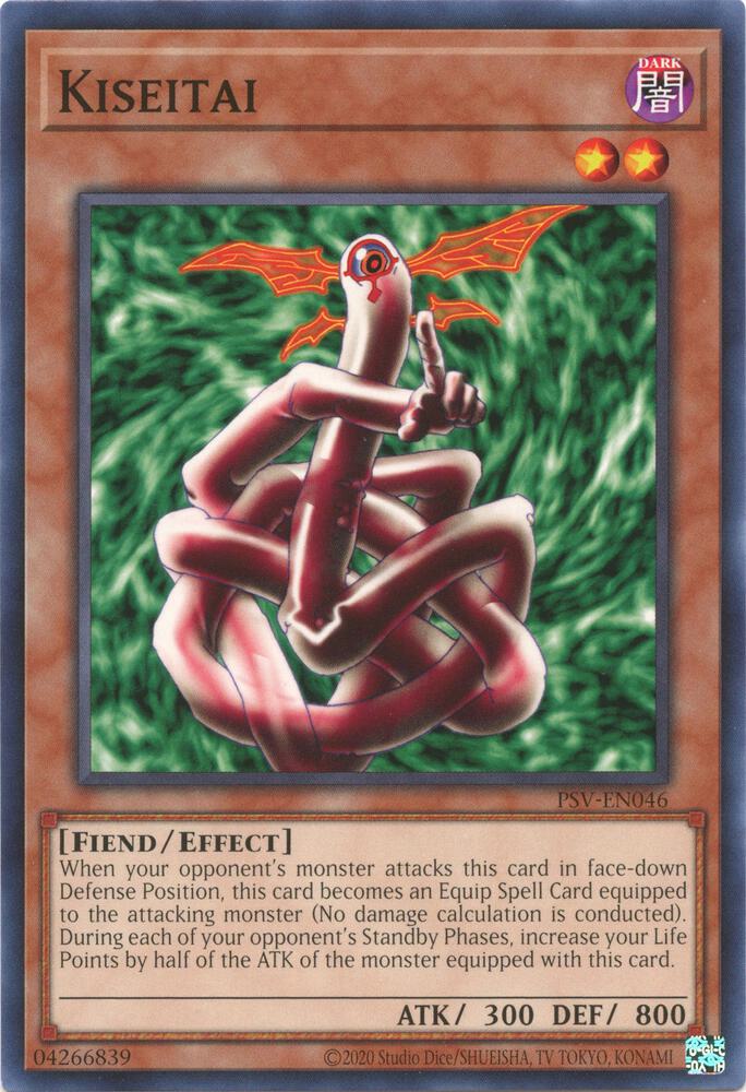 Kiseitai PSV-EN046 card from Pharaoh's Servant (25th Anniversary Edition)