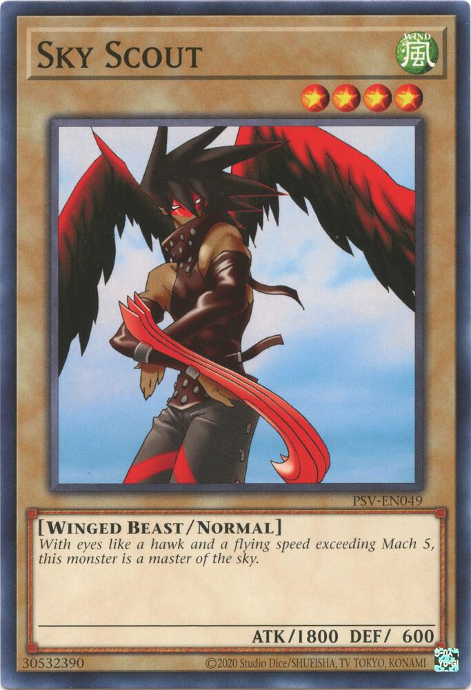 Sky Scout PSV-EN049 card from Pharaoh's Servant (25th Anniversary Edition)