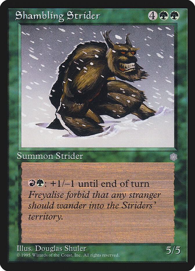 Shambling Strider card from Ice Age