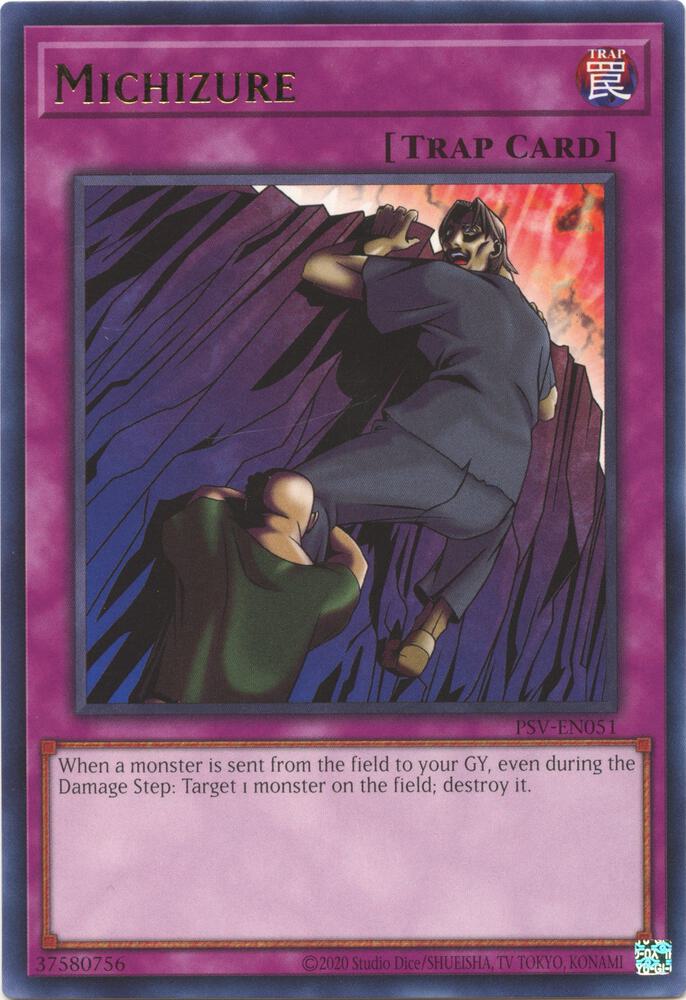 Michizure PSV-EN051 card from Pharaoh's Servant (25th Anniversary Edition)