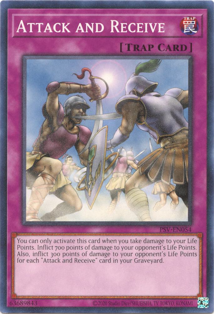 Attack and Receive PSV-EN054 card from Pharaoh's Servant (25th Anniversary Edition)
