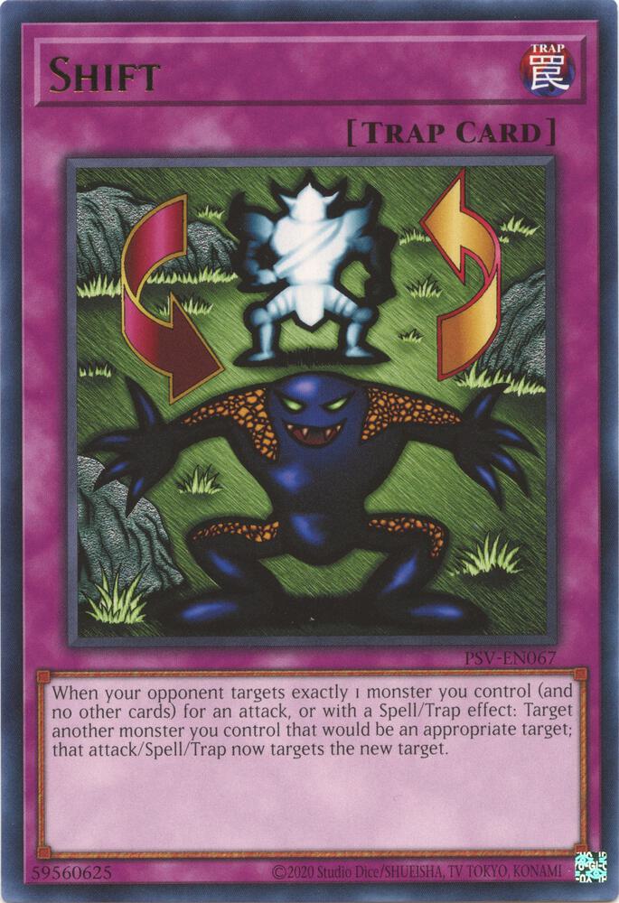 Shift PSV-EN067 card from Pharaoh's Servant (25th Anniversary Edition)