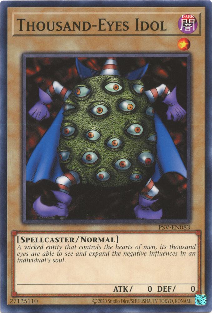 Thousand-Eyes Idol PSV-EN083 card from Pharaoh's Servant (25th Anniversary Edition)