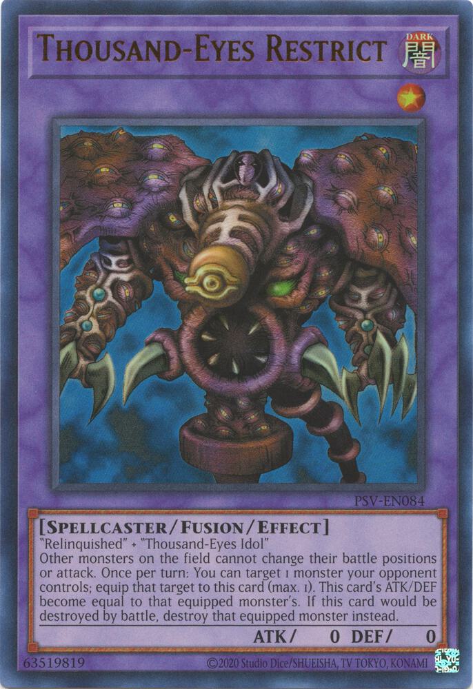 Thousand-Eyes Restrict PSV-EN084 card from Pharaoh's Servant (25th Anniversary Edition)