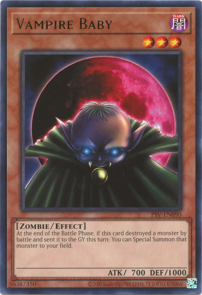 Vampire Baby PSV-EN090 card from Pharaoh's Servant (25th Anniversary Edition)
