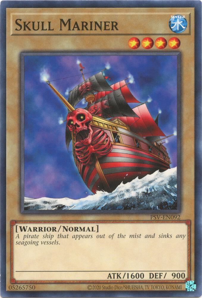Skull Mariner PSV-EN092 card from Pharaoh's Servant (25th Anniversary Edition)