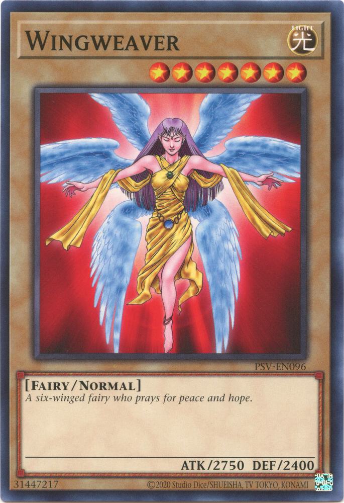 Wingweaver PSV-EN096 card from Pharaoh's Servant (25th Anniversary Edition)