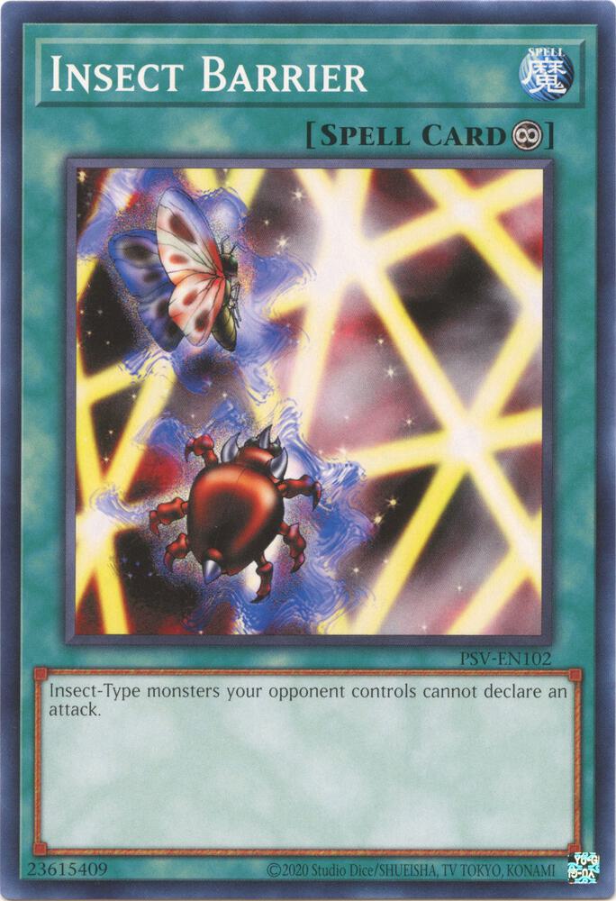 Insect Barrier PSV-EN102 card from Pharaoh's Servant (25th Anniversary Edition)