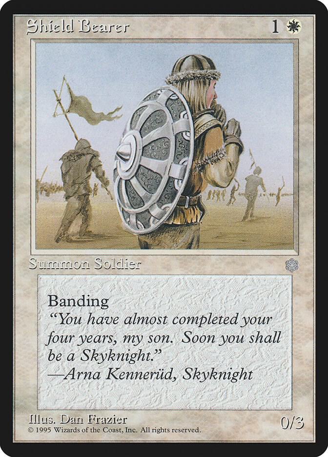 Shield Bearer card from Ice Age