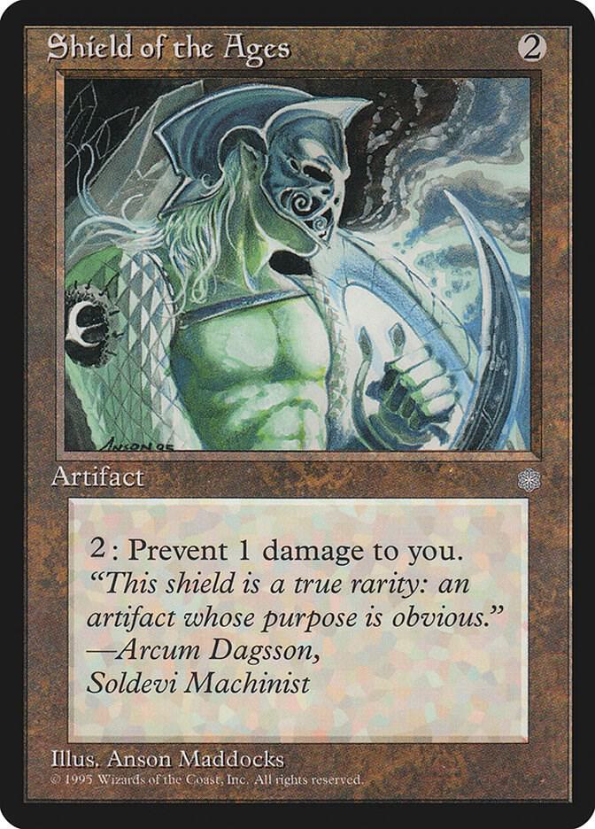 Shield of the Ages card from Ice Age