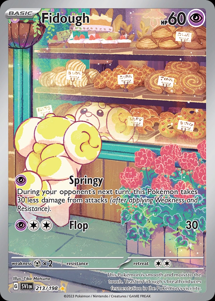 Fidough 213/198 card from SV01: Scarlet & Violet Base Set