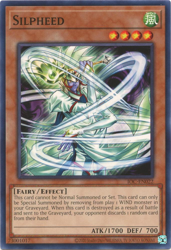 Silpheed IOC-EN022 card from Invasion of Chaos (25th Anniversary Edition)