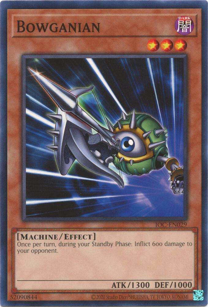 Bowganian IOC-EN029 card from Invasion of Chaos (25th Anniversary Edition)