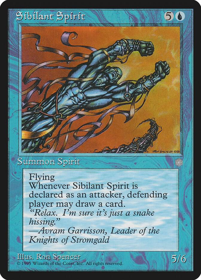 Sibilant Spirit card from Ice Age