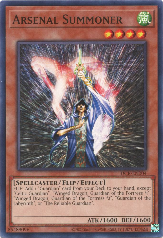 Arsenal Summoner DCR-EN004 card from Dark Crisis (25th Anniversary Edition)