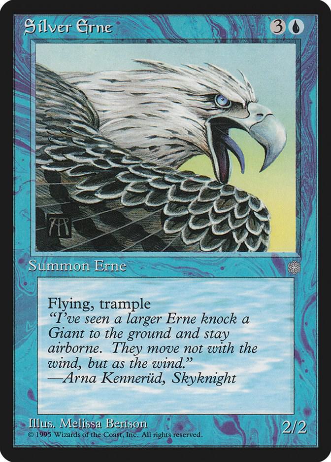 Silver Erne card from Ice Age