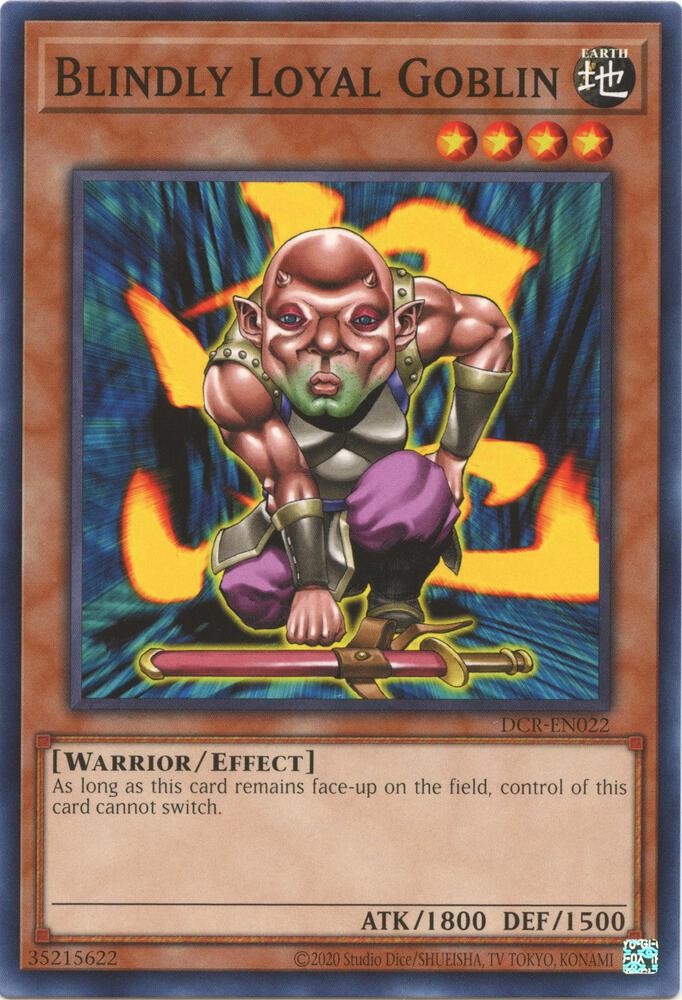 Blindly Loyal Goblin DCR-EN022 card from Dark Crisis (25th Anniversary Edition)