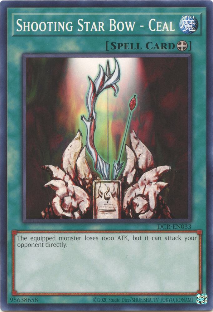 Shooting Star Bow - Ceal DCR-EN033 card from Dark Crisis (25th Anniversary Edition)