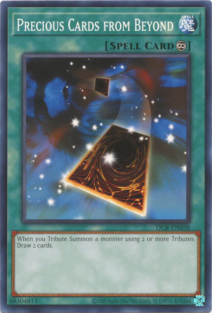 Precious Cards from Beyond DCR-EN038 card from Dark Crisis (25th Anniversary Edition)