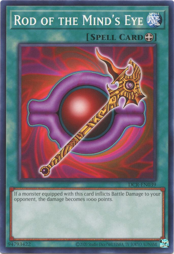 Rod of the Mind's Eye DCR-EN039 card from Dark Crisis (25th Anniversary Edition)