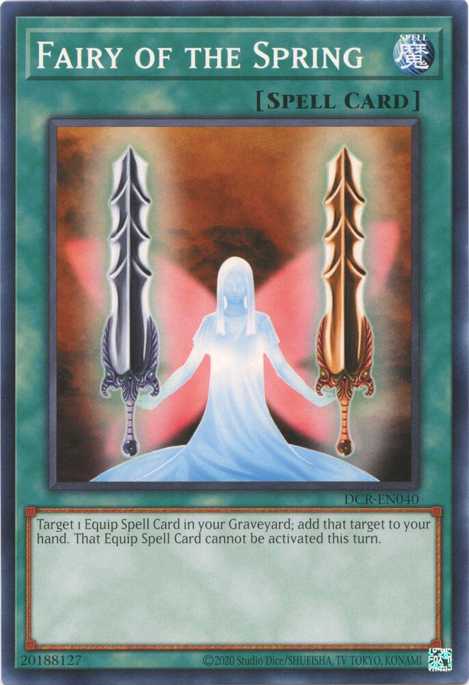 Fairy of the Spring DCR-EN040 card from Dark Crisis (25th Anniversary Edition)