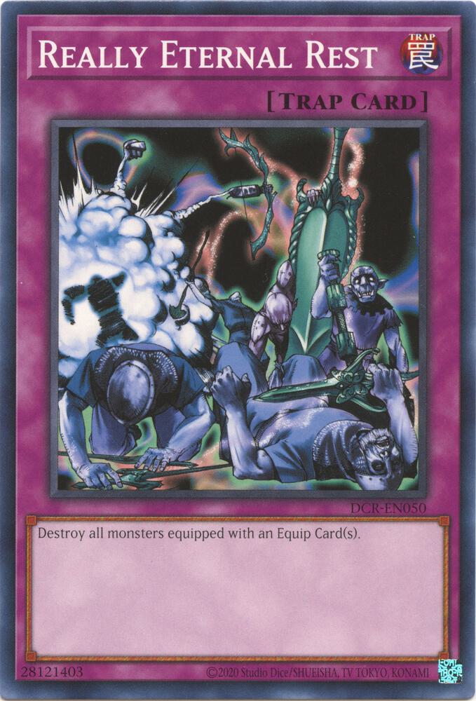 Really Eternal Rest DCR-EN050 card from Dark Crisis (25th Anniversary Edition)