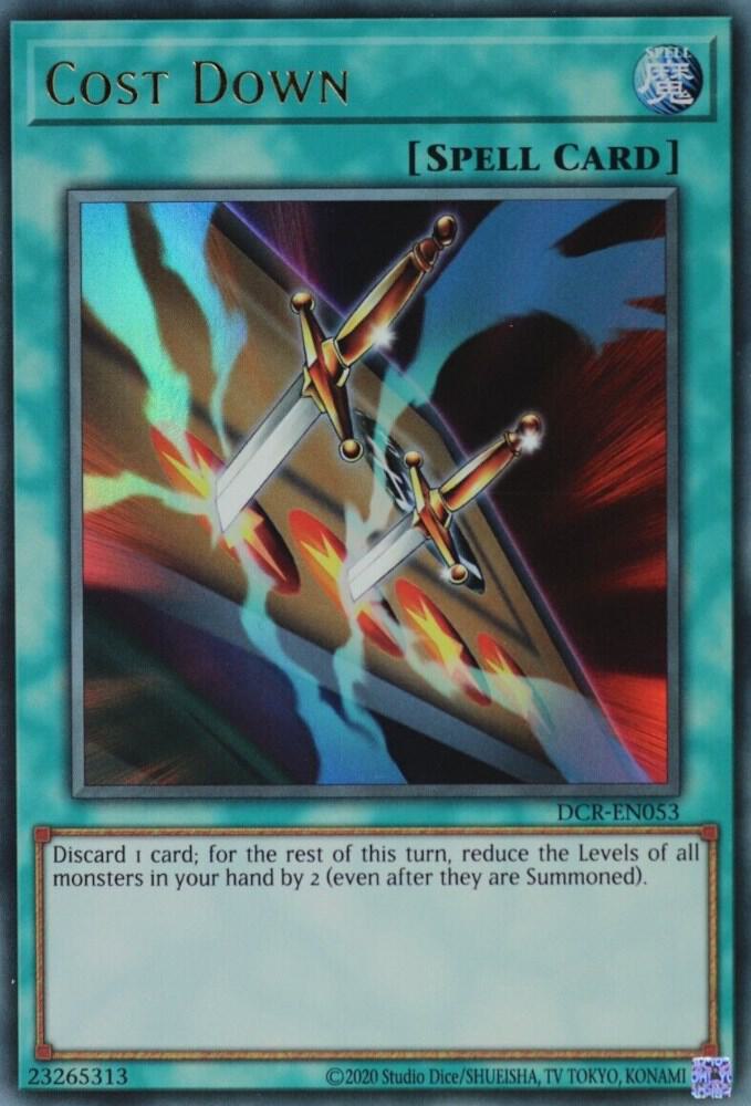 Cost Down DCR-EN053 card from Dark Crisis (25th Anniversary Edition)