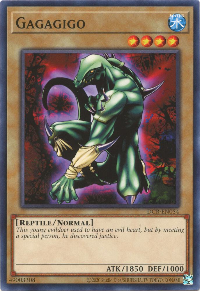 Gagagigo DCR-EN054 card from Dark Crisis (25th Anniversary Edition)