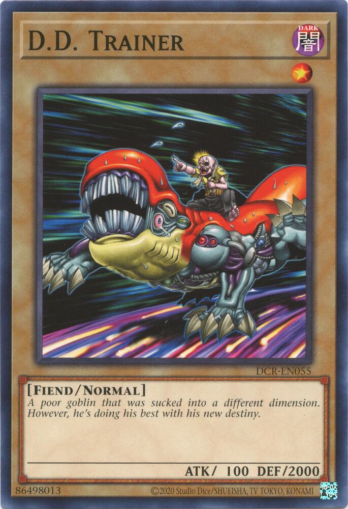 D.D. Trainer DCR-EN055 card from Dark Crisis (25th Anniversary Edition)