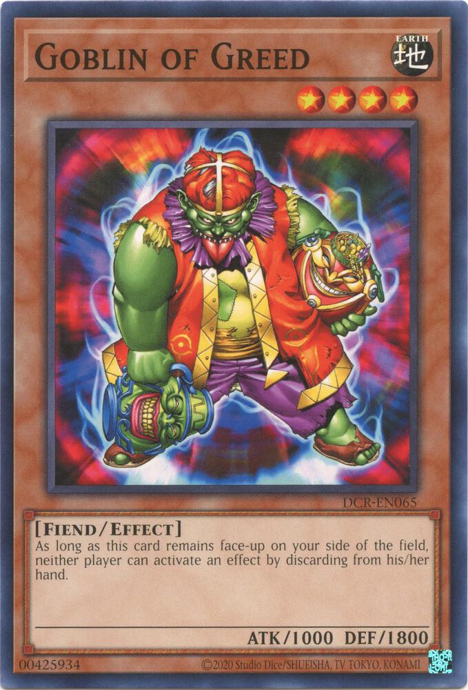 Goblin of Greed DCR-EN065 card from Dark Crisis (25th Anniversary Edition)