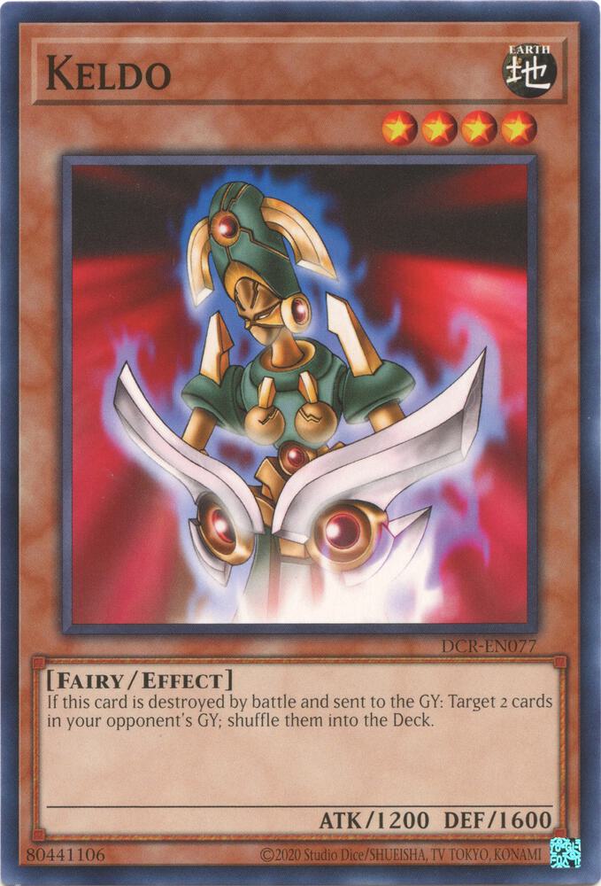 Keldo DCR-EN077 card from Dark Crisis (25th Anniversary Edition)
