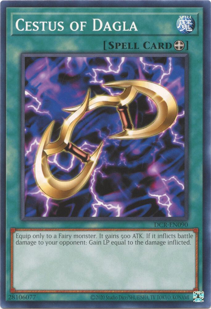 Cestus of Dagla DCR-EN090 card from Dark Crisis (25th Anniversary Edition)