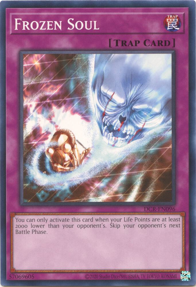 Frozen Soul DCR-EN096 card from Dark Crisis (25th Anniversary Edition)