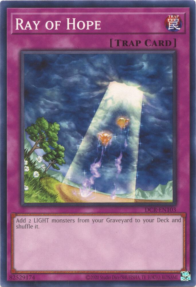 Ray of Hope DCR-EN103 card from Dark Crisis (25th Anniversary Edition)