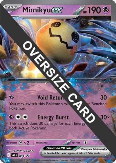 Mimikyu ex 004 card from Jumbo Cards