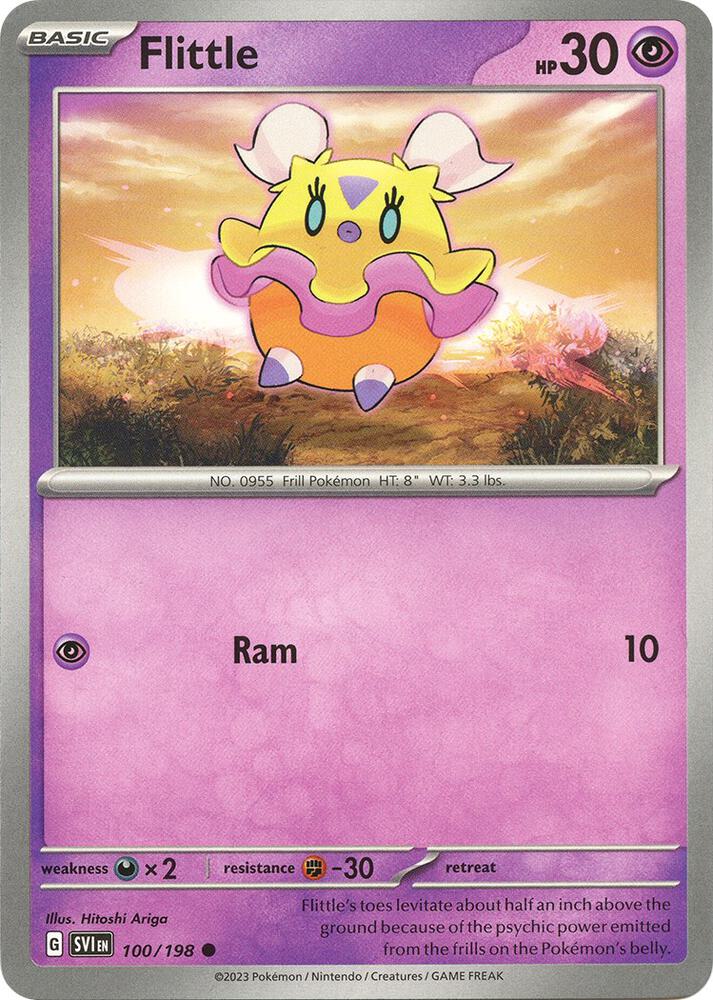 Flittle 100/198 card from SV01: Scarlet & Violet Base Set