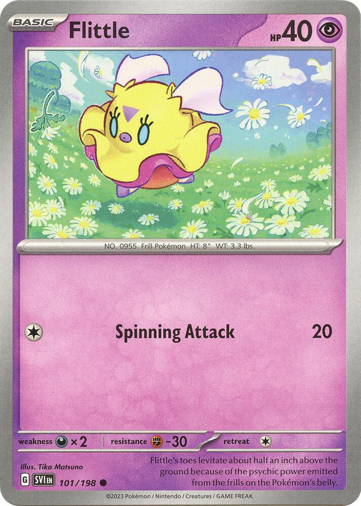 Flittle 101/198 card from SV01: Scarlet & Violet Base Set