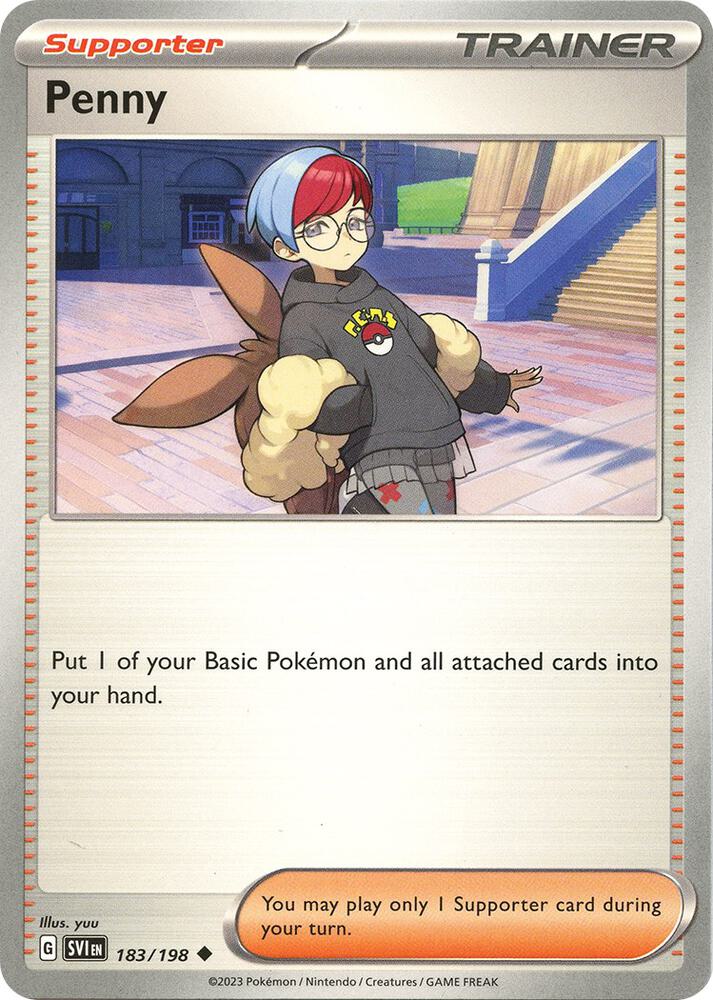Penny 183/198 card from SV01: Scarlet & Violet Base Set