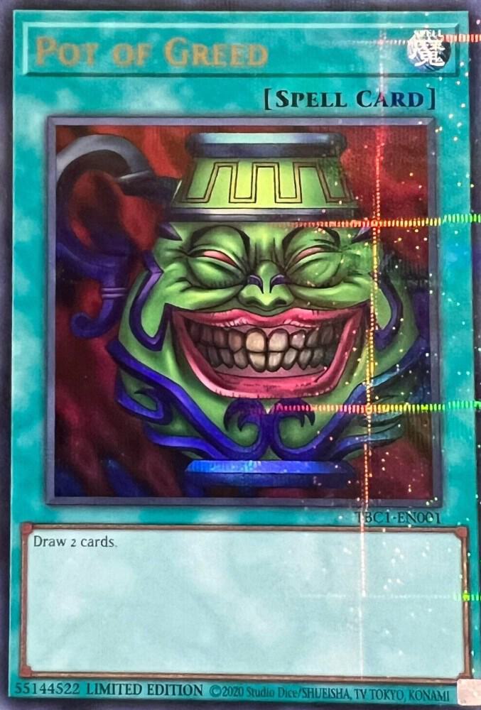 Pot of Greed TBC1-EN001 card from The Pot Collection