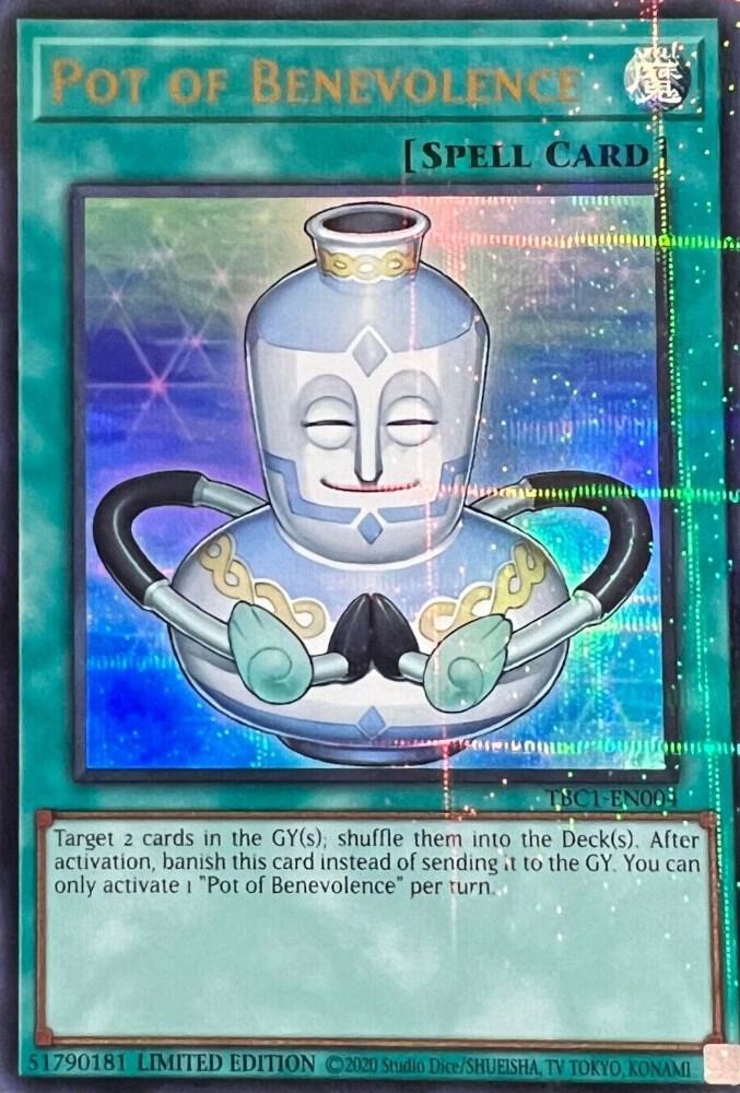 Pot of Benevolence TBC1-EN004 card from The Pot Collection