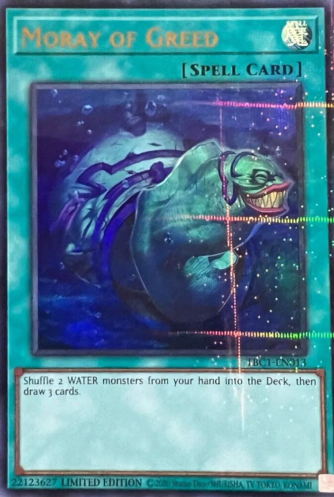 Moray of Greed TBC1-EN013 card from The Pot Collection