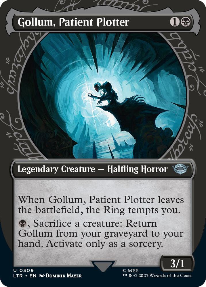 Gollum, Patient Plotter (Showcase) 309 card from Universes Beyond: The Lord of the Rings: Tales of Middle-earth