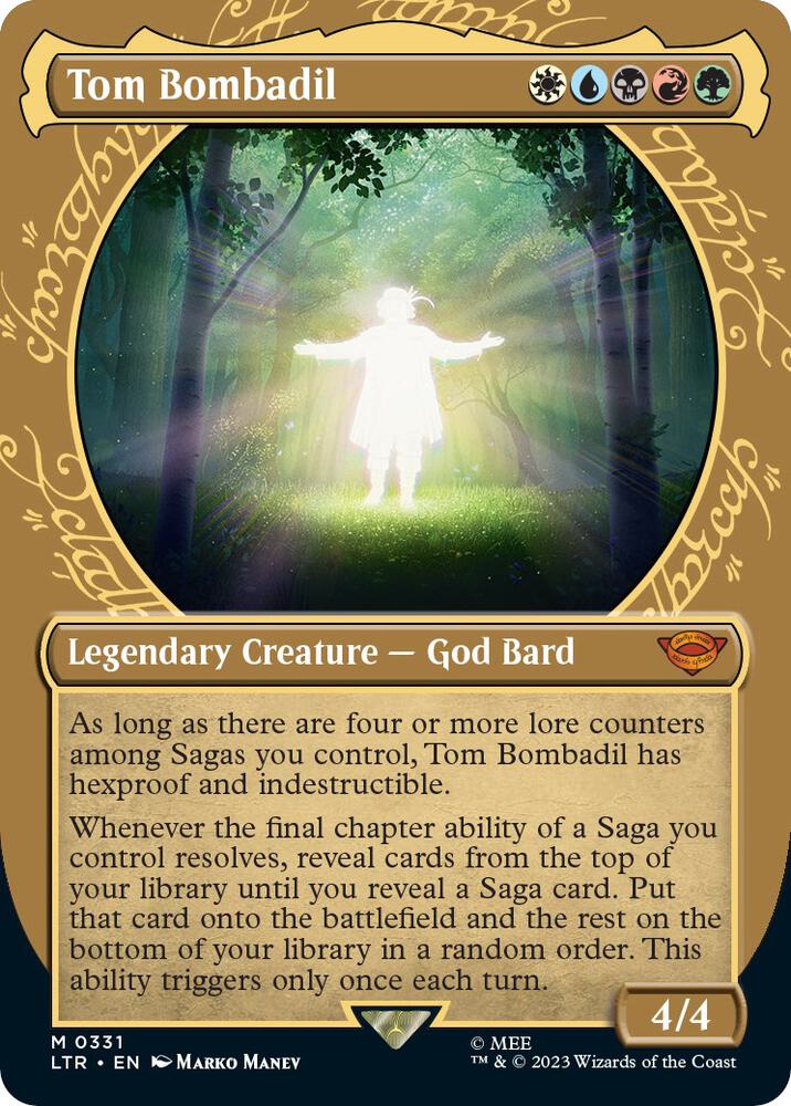 Tom Bombadil (Showcase) 331 card from Universes Beyond: The Lord of the Rings: Tales of Middle-earth