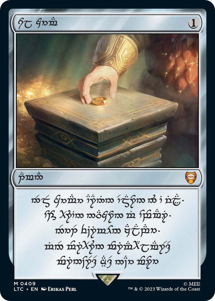 Sol Ring - Dwarven 409 card from Commander: The Lord of the Rings: Tales of Middle-earth
