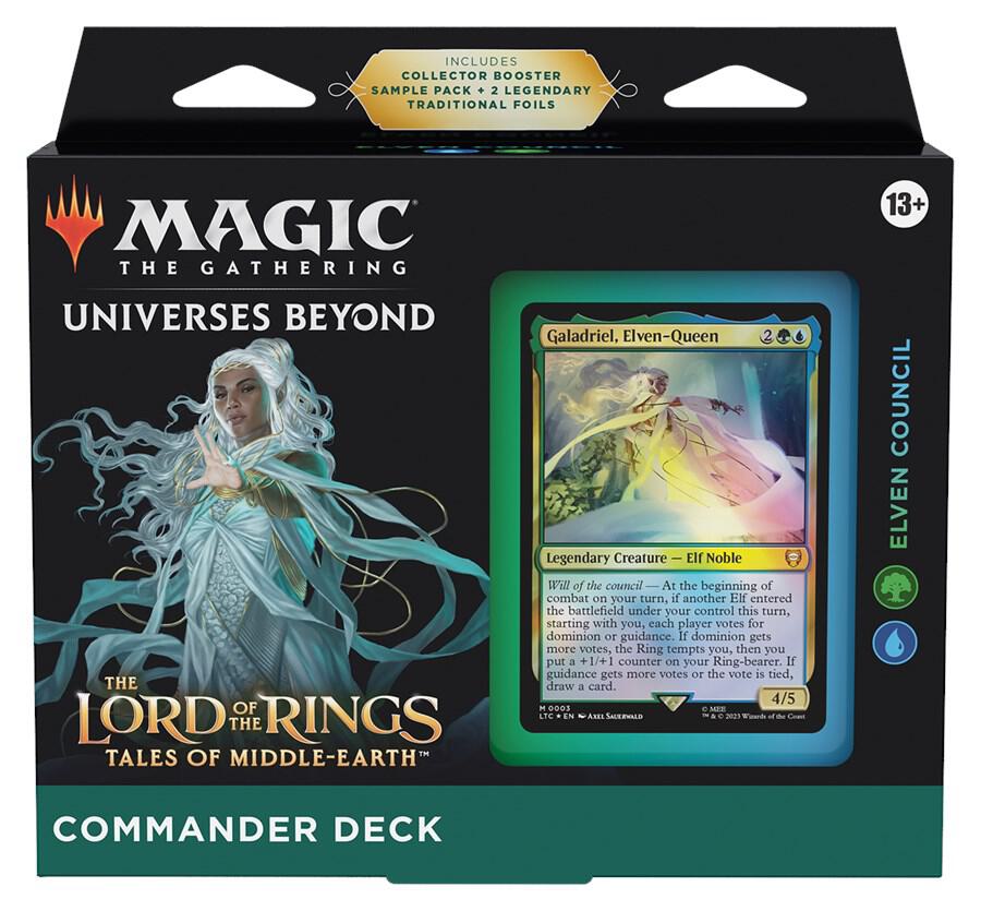The Lord of the Rings: Tales of Middle-earth Commander Deck - Elven Council card from Commander: The Lord of the Rings: Tales of Middle-earth