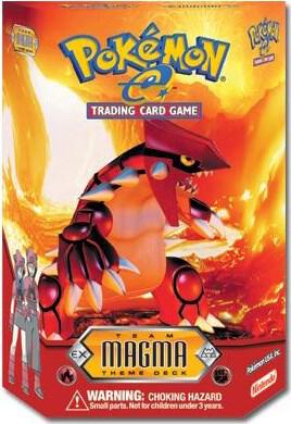 Team Magma Theme Deck - "EX Team Magma" [Groudon] sealed product from EX Team Magma vs Team Aqua