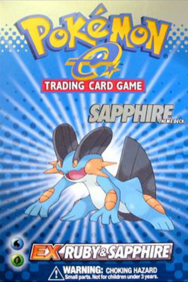 EX Ruby & Sapphire Theme Deck - "Sapphire" [Swampert] sealed product from EX Team Magma vs Team Aqua